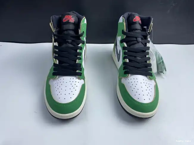 Cheap Husky Green DB4612-300 Jordan Retro Lucky 1 Air High 0420
